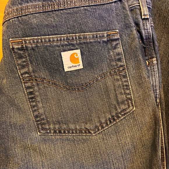 Vintage Carhartt Loose Fit Work Jeans - Picture 2 of 5